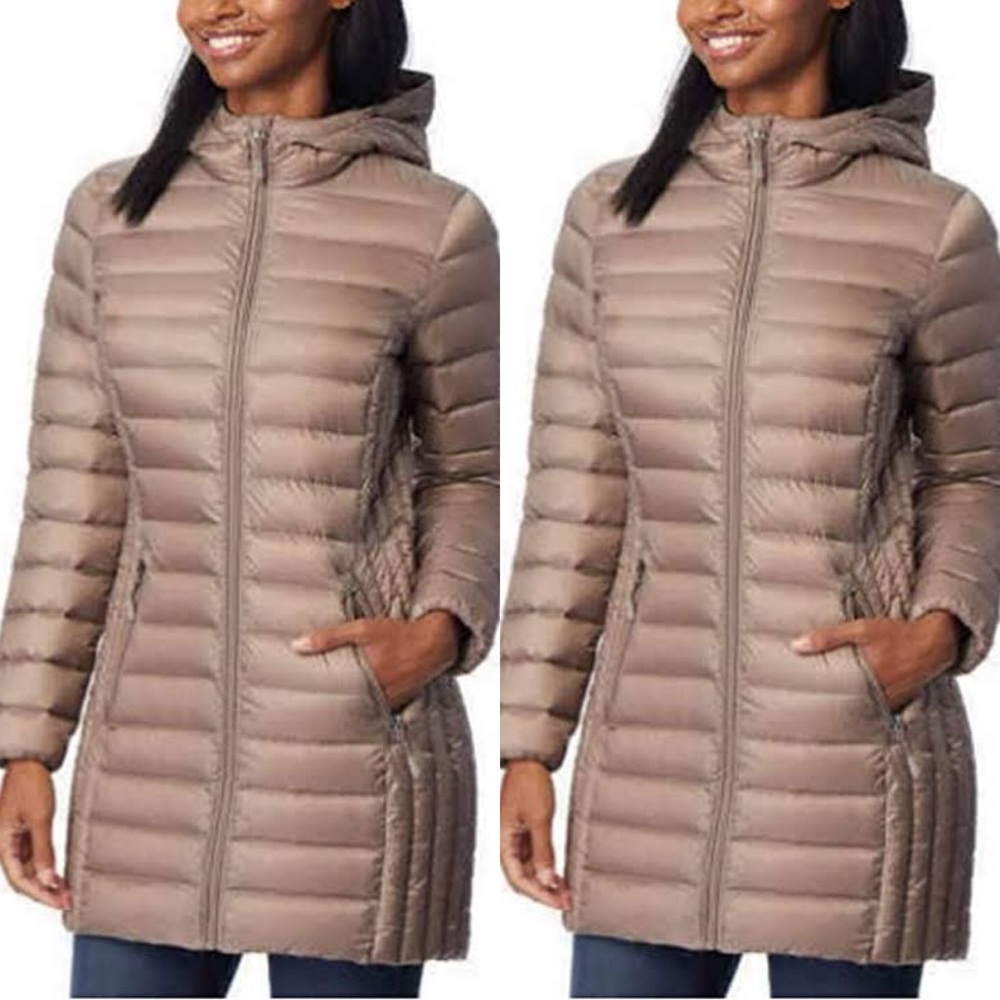 Aventure Genuine Down Puffer Jacket Blush Taupe